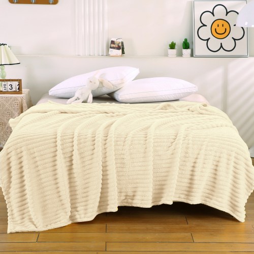 Плед фланелевый cristelle stripe premium 200x220 CST2022-05 kod3067-1