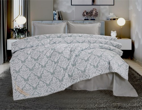 Комплект постельного белья с одеялом Грассо (мави), 1.5 спальный Казанова