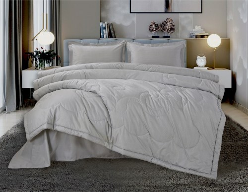 Комплект постельного белья с одеялом Грассо (мави), 1.5 спальный