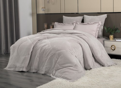 Lindor Fluffy (платина беж) Egyptian Cotton Казанова