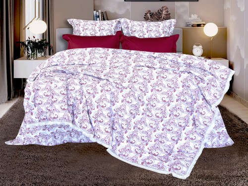 Комплект постельного белья с одеялом Бельканто (бургунди) Egypt Cotton, евро