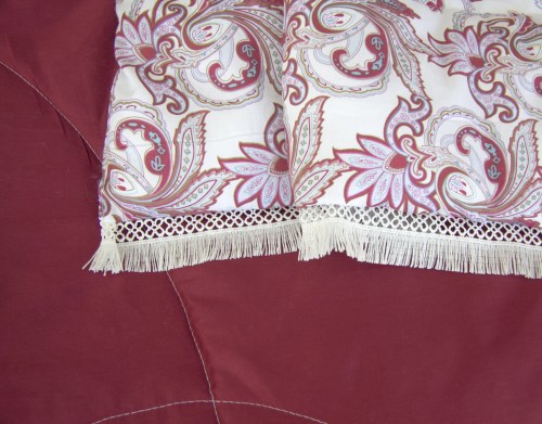 Комплект постельного белья с одеялом Бельканто (бургунди) Egypt Cotton, евро
