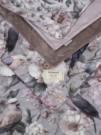 Амели (капучино лавандовое серебро) ABC Egypt Cotton Tencel
