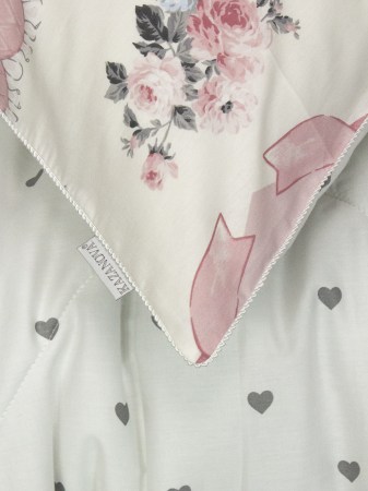 Лакки (жемчуг розовый кварц)