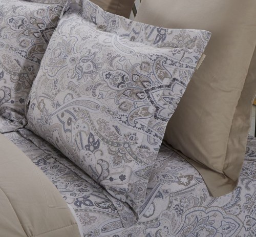 Комплект постельного белья с одеялом Филиппо (бежевый) Cotton, евро