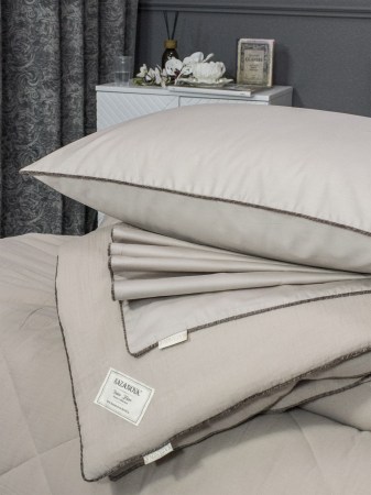 Muslin & Satin Solid color (латте)