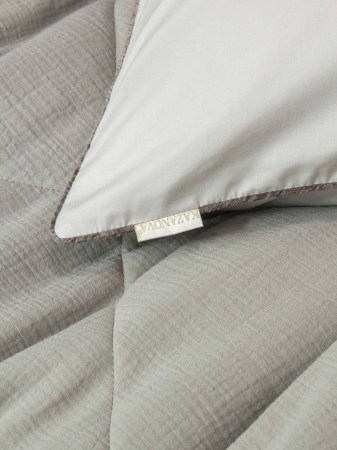 Muslin & Satin Solid color (платина беж)