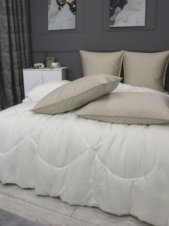 Muslin & Satin Solid color (крем карамель)