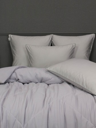 Muslin & Satin Solid color (лаванда жемчуг)