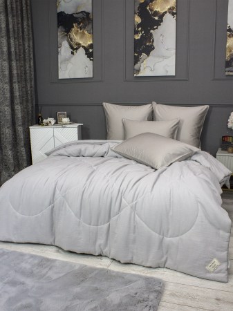 Muslin & Satin Solid color (серебрети беж)