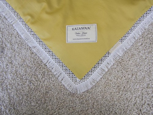 Комплект постельного белья с одеялом Клоуди (охра) Egypt Cotton, евро