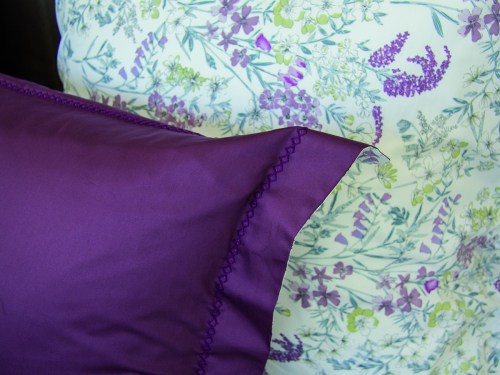 Комплект постельного белья с одеялом Мальва (брусника) Egypt Cotton, евро