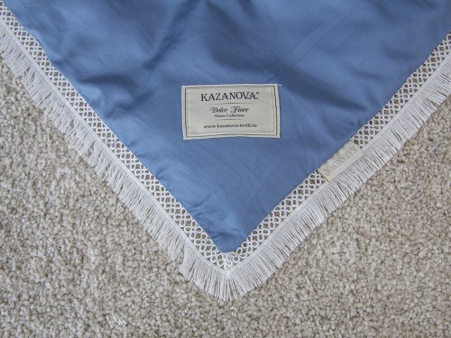 Комплект постельного белья с одеялом Люпин (деним) Egypt Cotton, евро