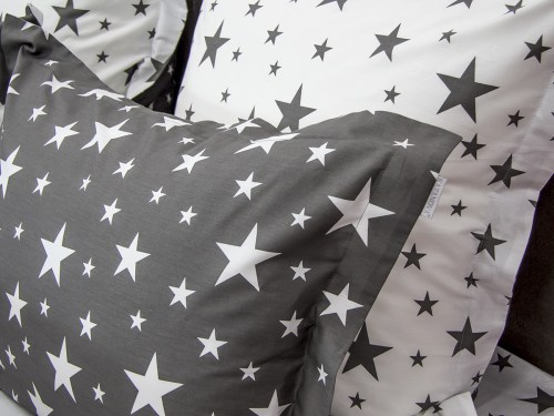 Комплект постельного белья с одеялом Star (кофе/молоко) Print Cotton, евро