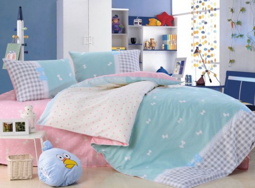 Комплекты постельного белья Mint Dream (розовый) 1.5 спальный (детский) Казанова