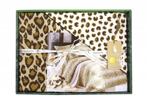 Комплекты постельного белья Леопард Ашера 1.5 спальный
