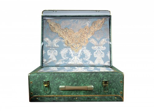 Постельные наборы Donna Leda (gold turquoise) к-т Евро