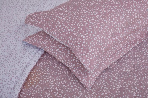 Постельные наборы Комплект постельного белья с одеялом Велия (пудра), 1.5 спальный 1.5 спальный