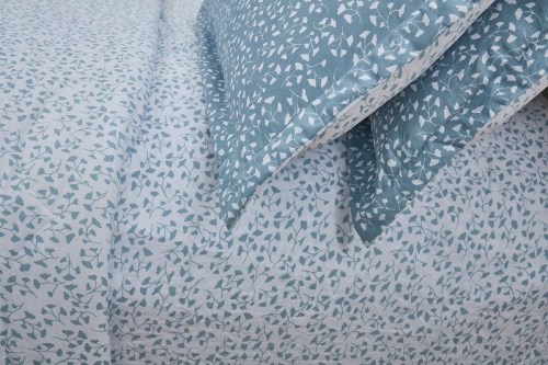 Комплект постельного белья с одеялом Велия (мави), 1.5 спальный