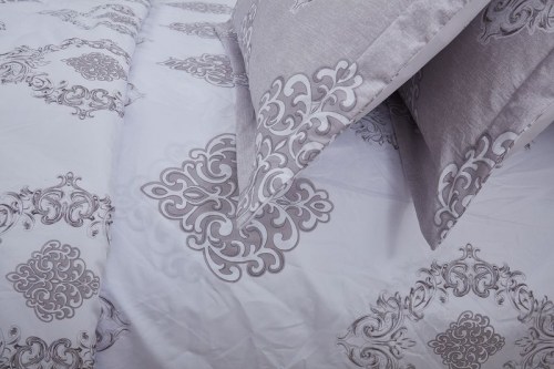 Комплект постельного белья с одеялом Винсент (бежевый), 1.5 спальный